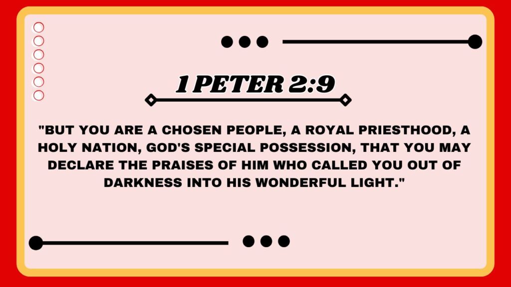 1 Peter 2:9