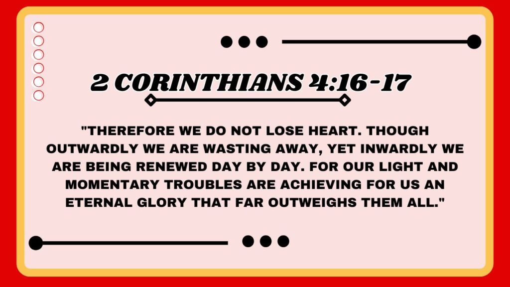 2 Corinthians 4:16-17