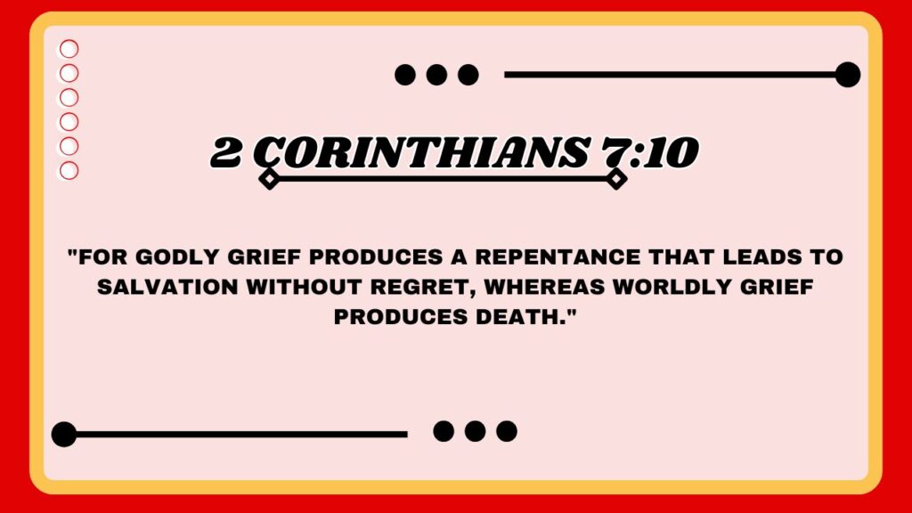 2 Corinthians 7:10