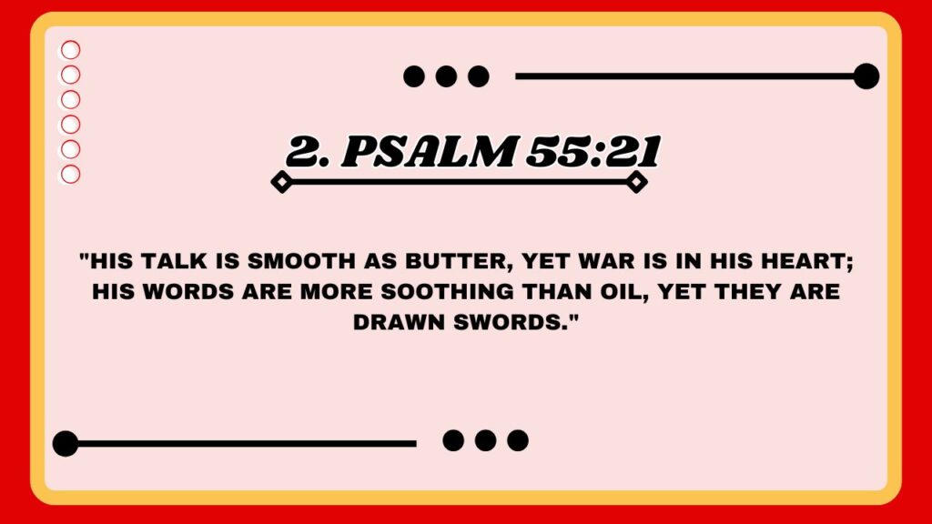 2. Psalm 55:21