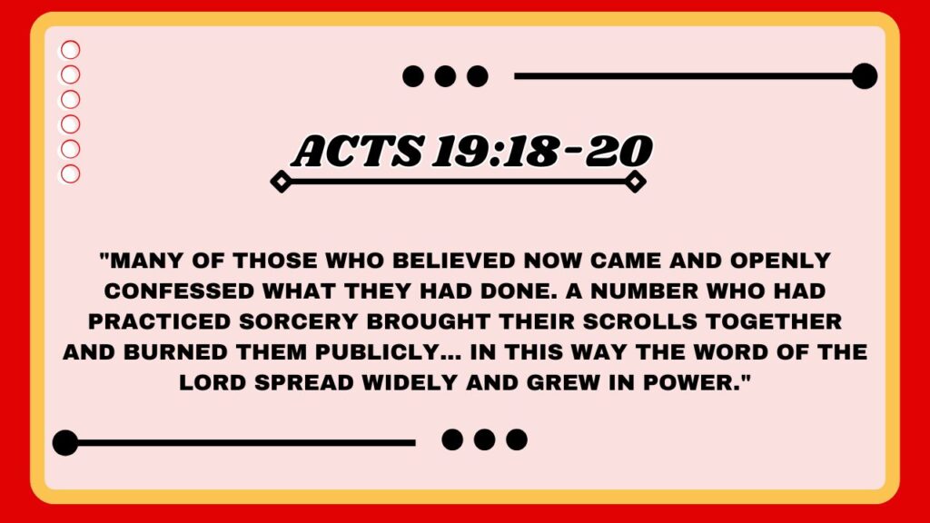 Acts 19:18-20
