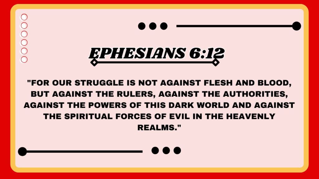 Ephesians 6:12
