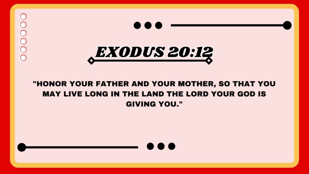 Exodus 20:12