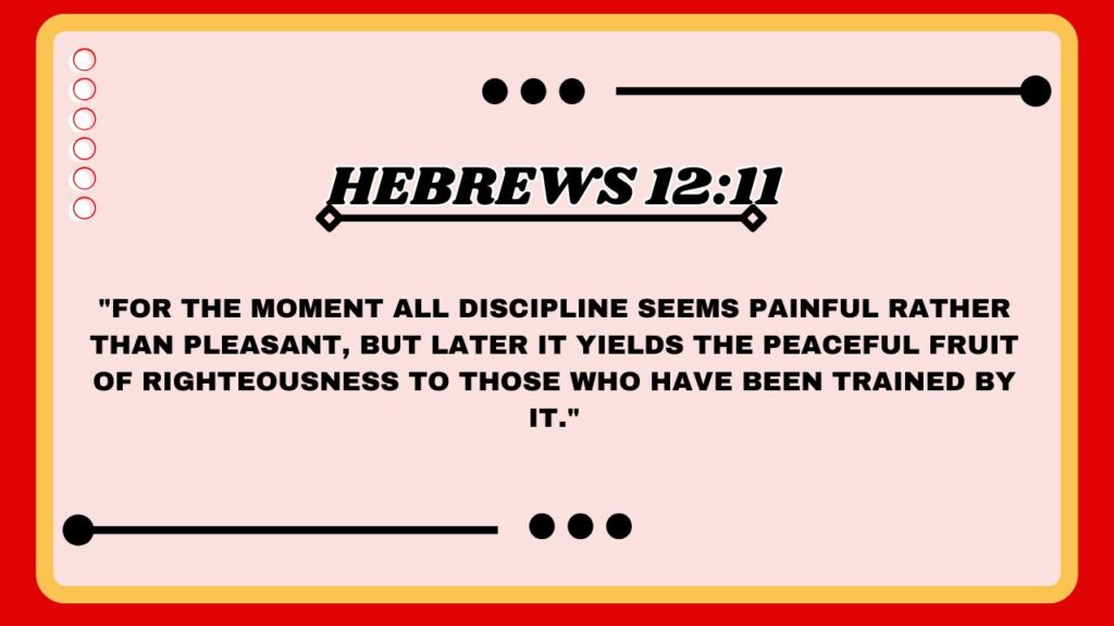Hebrews 12:11