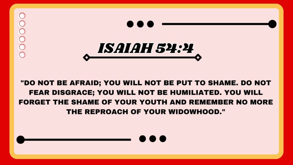 Isaiah 54:4
