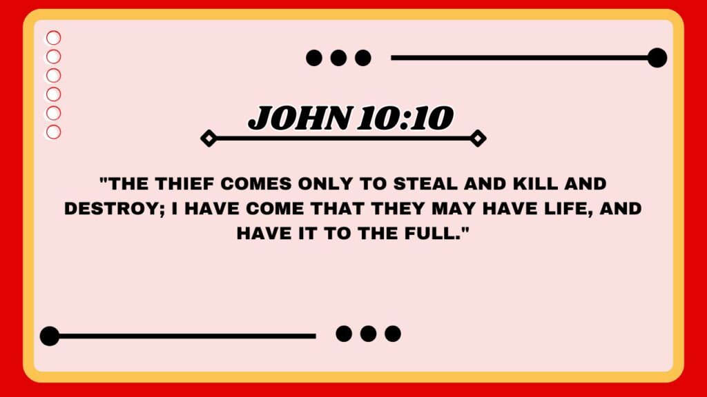 John 10:10