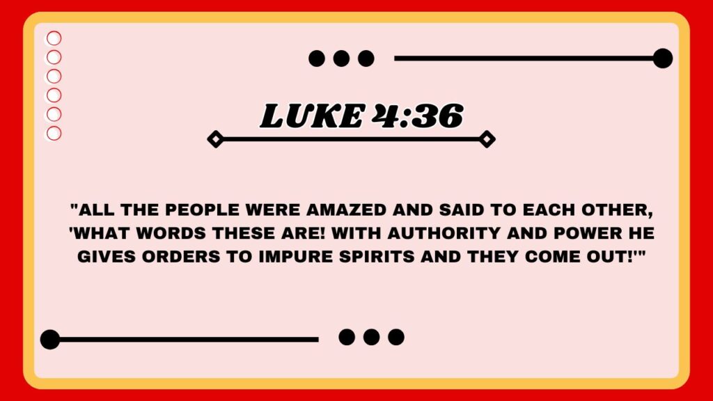 Luke 4:36