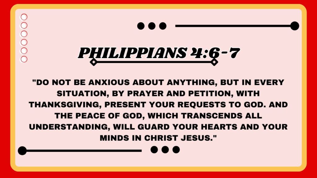 Philippians 4:6-7