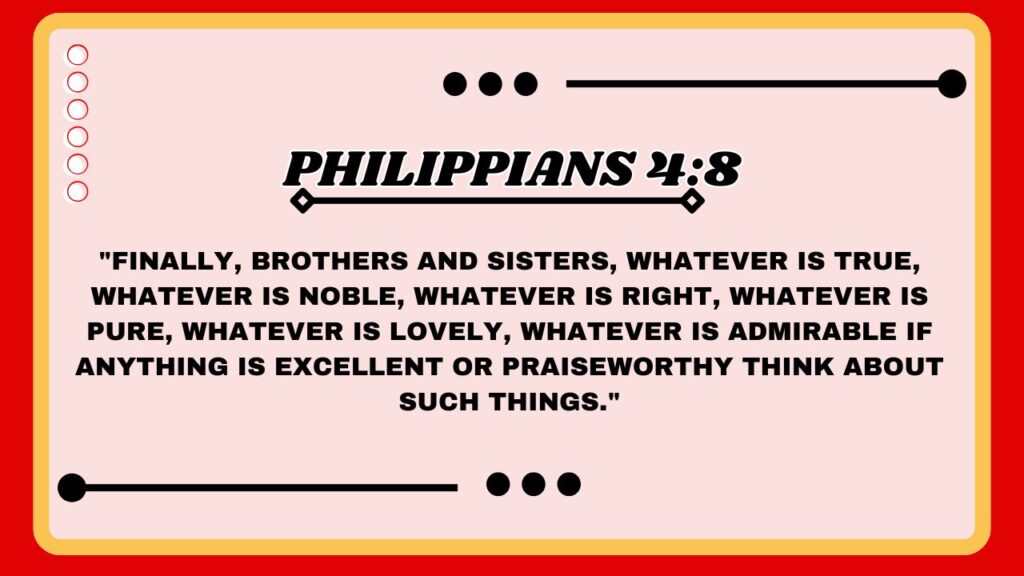 Philippians 4:8