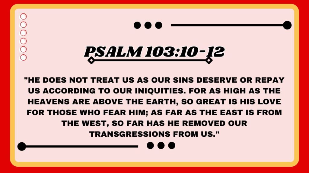 Psalm 103:10-12