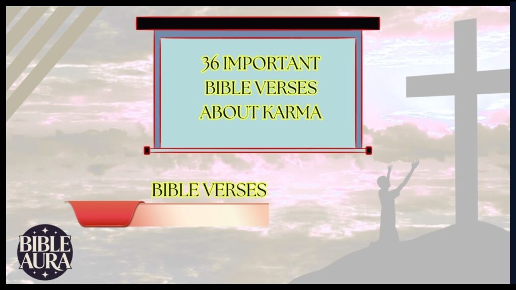 Bible Verses About Karma