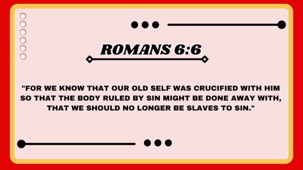 Romans 6:6