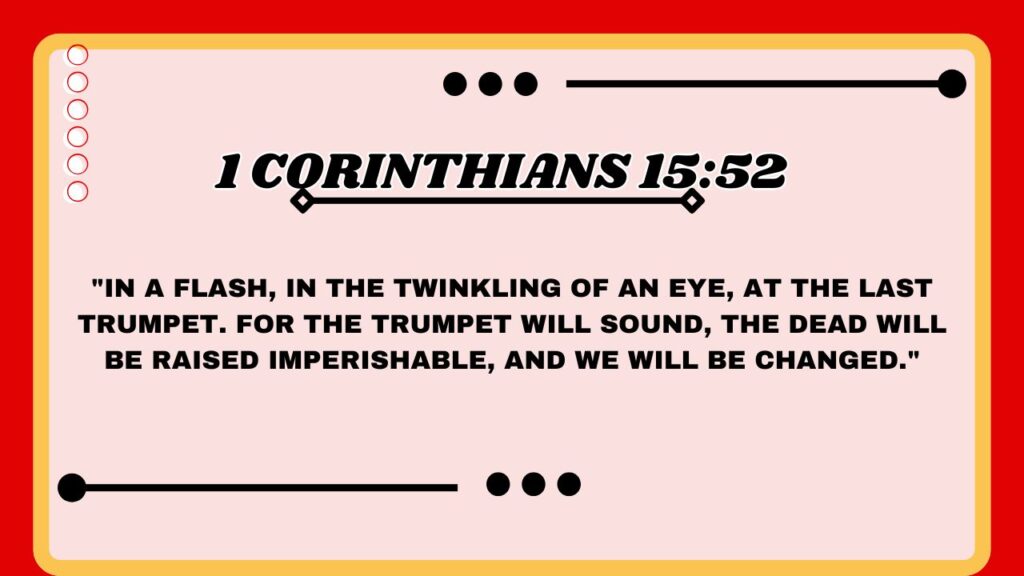 1 Corinthians 15:52 