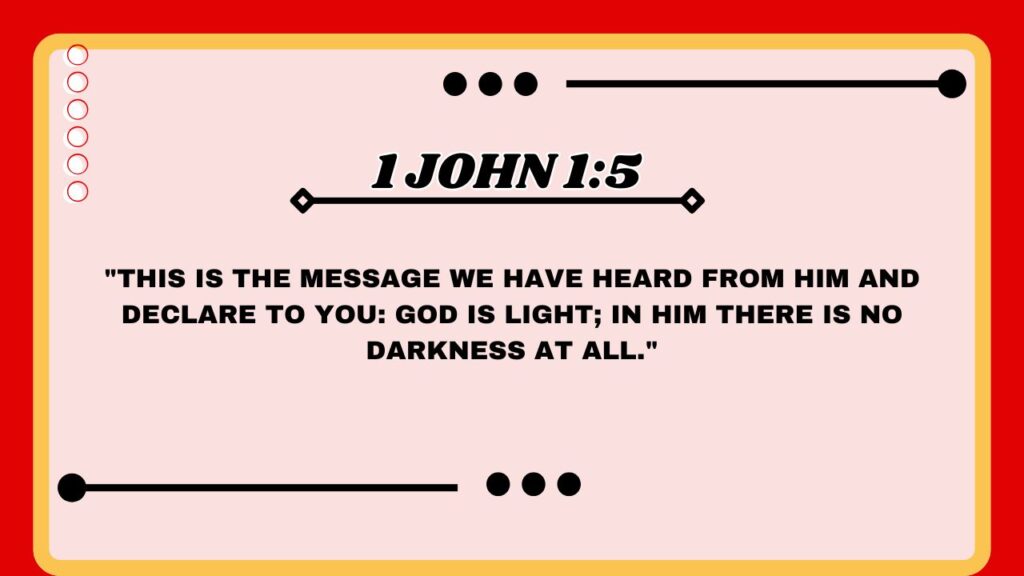 1 John 1:5