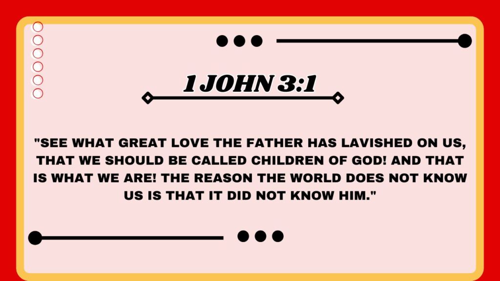  1 John 3:1