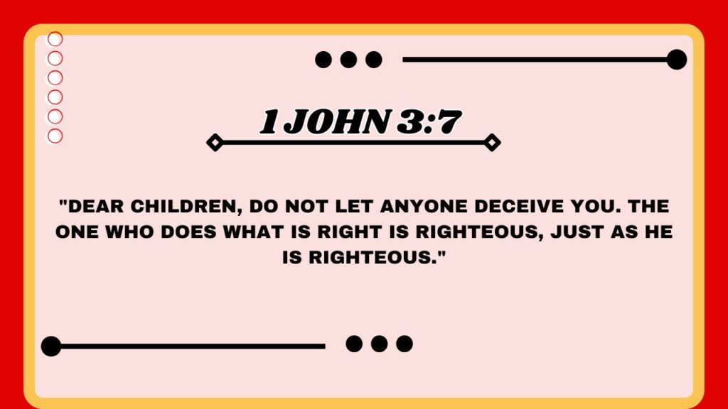 1 John 3:7