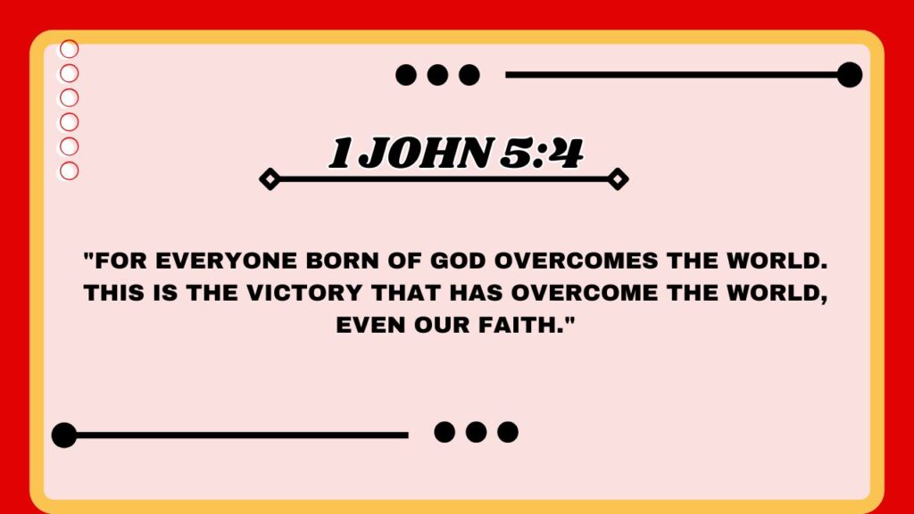 1 John 5:4
