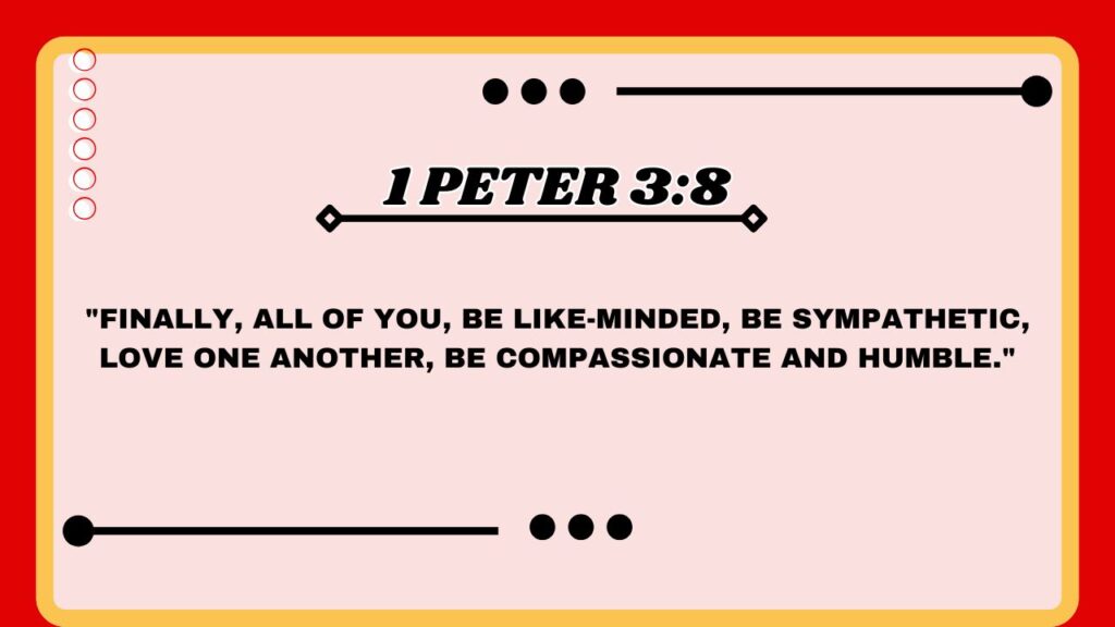  1 Peter 3:8