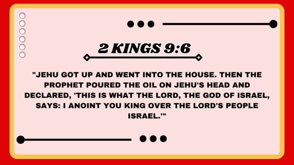 2 Kings 9:6