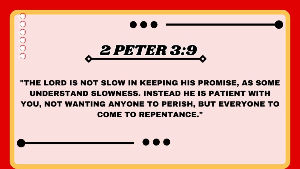 2 Peter 3:9
