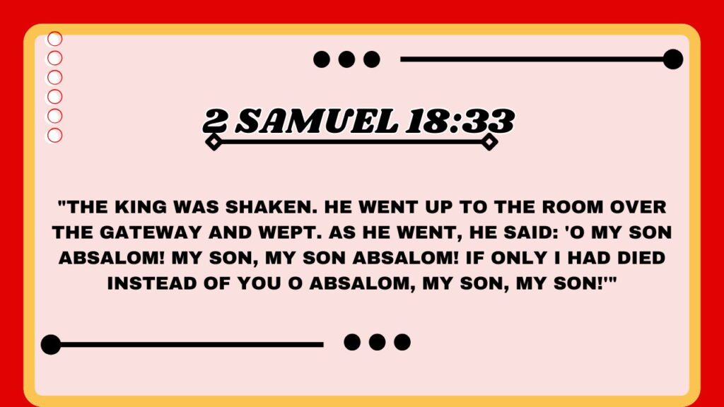 2 Samuel 18:33