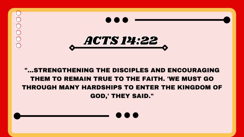 Acts 14:22