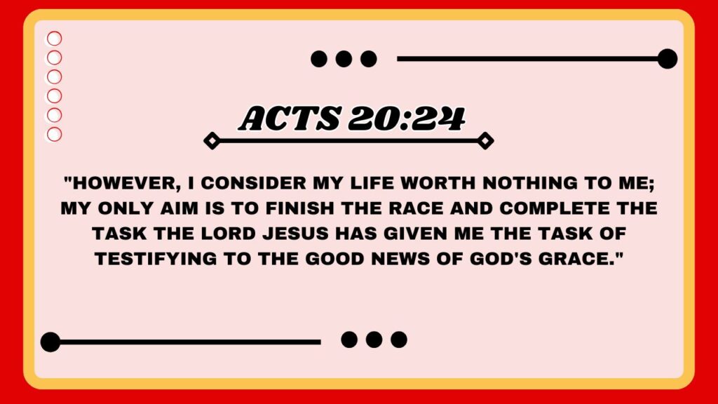 Acts 20:24