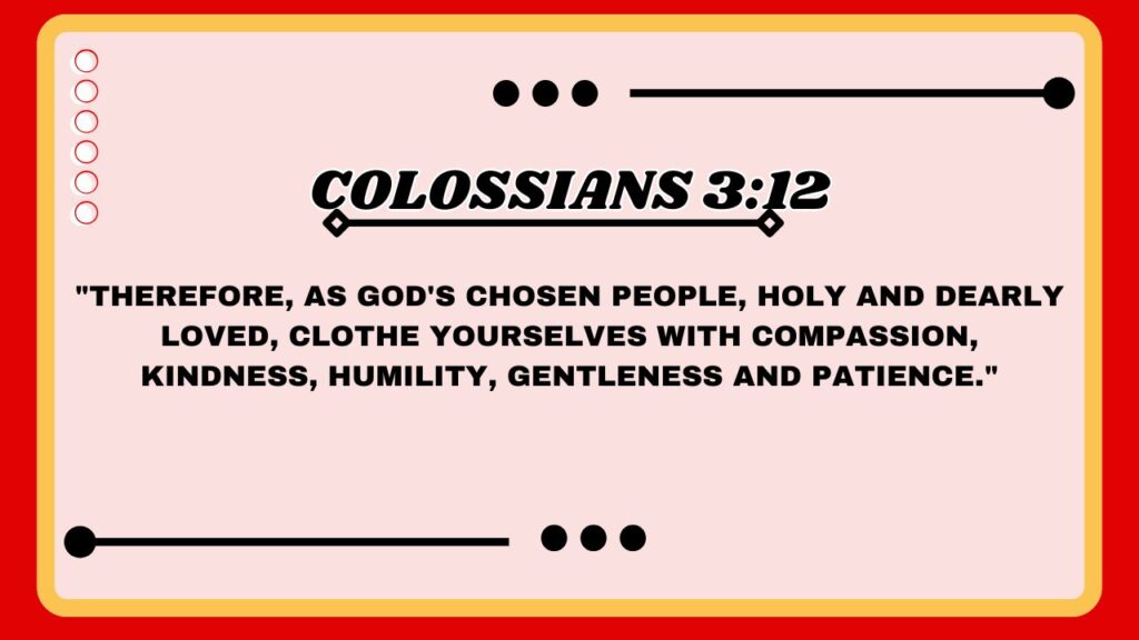 Colossians 3:12