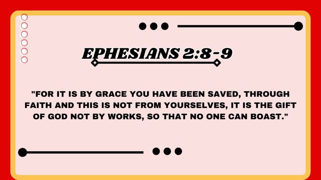 Ephesians 2:8-9