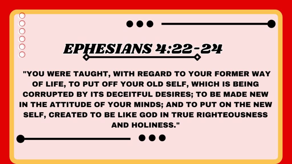 Ephesians 4:22-24