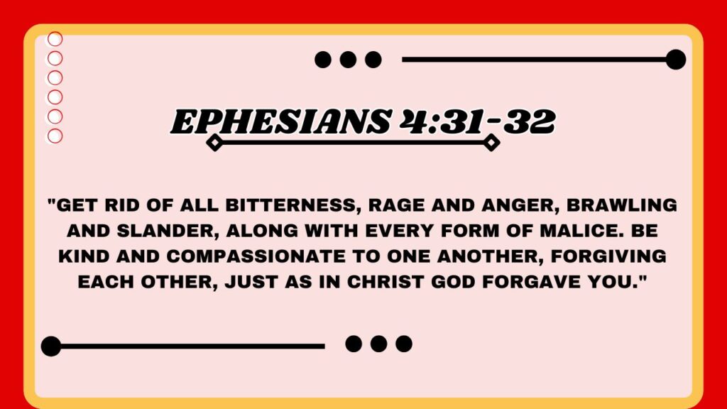 Ephesians 4:31-32