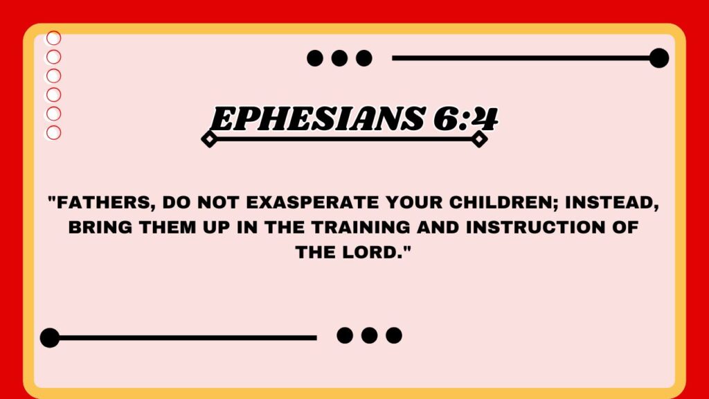 Ephesians 6:4