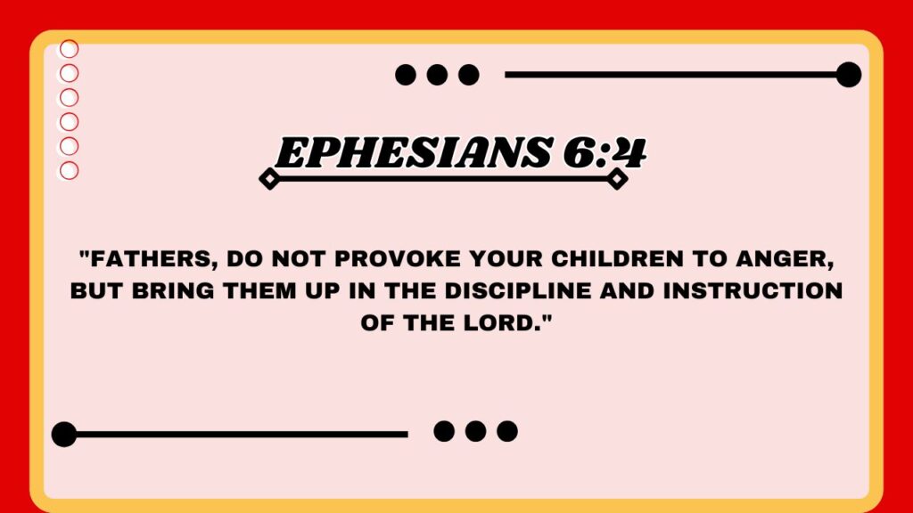 Ephesians 6:4