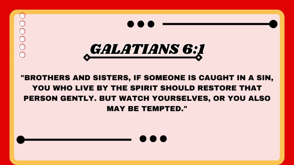 Galatians 6:1