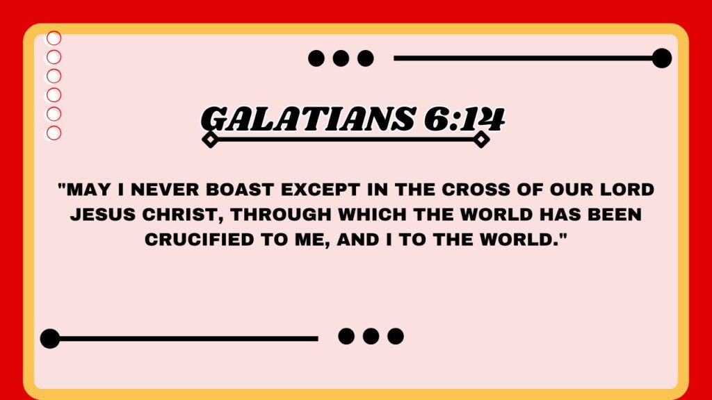 Galatians 6:14