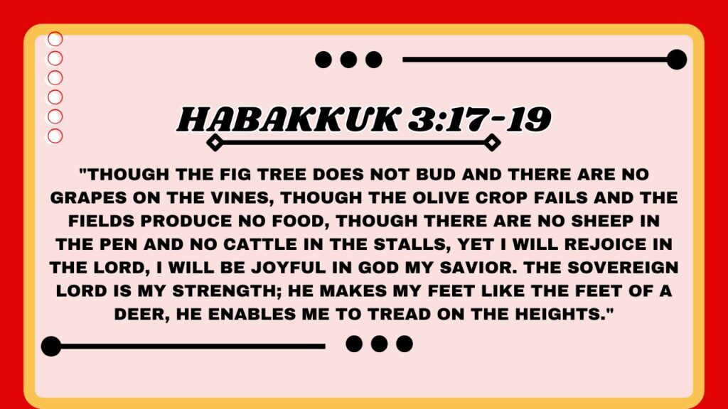 Habakkuk 3:17-19