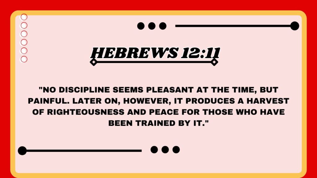 Hebrews 12:11