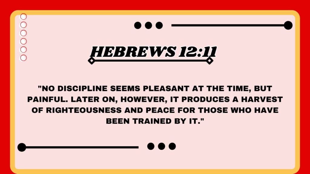 Hebrews 12:11
