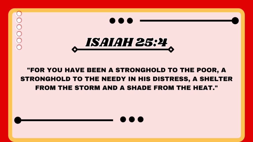 Isaiah 25:4