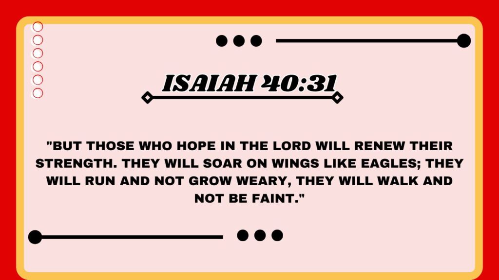 Isaiah 40:31