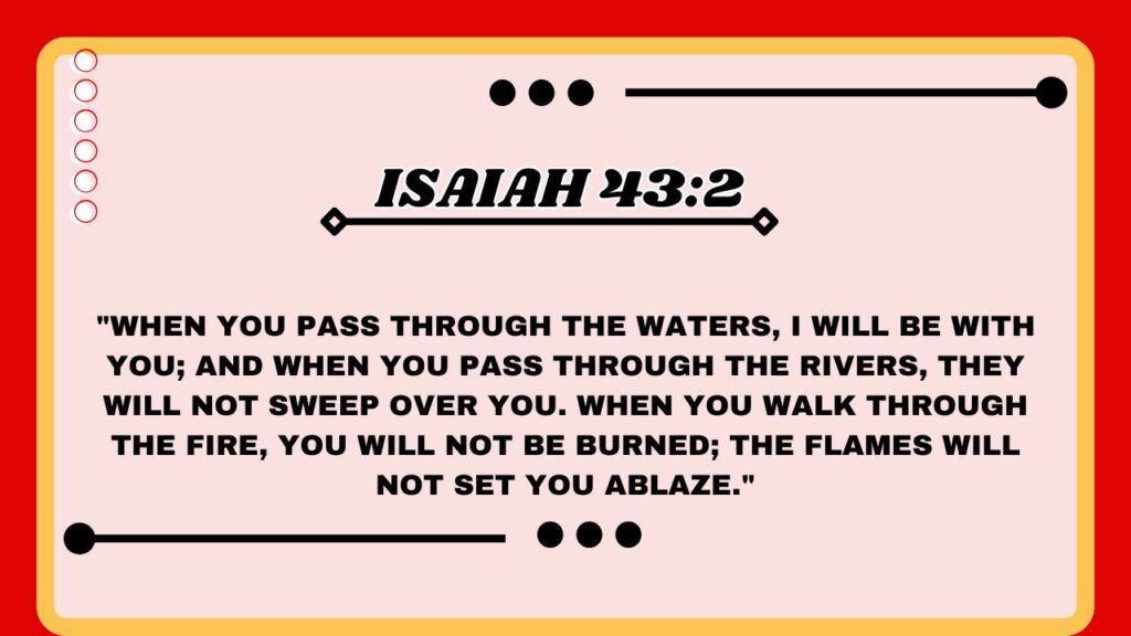 Isaiah 43:2