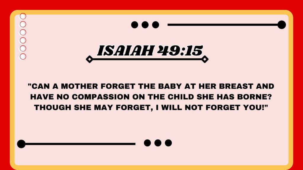 Isaiah 49:15