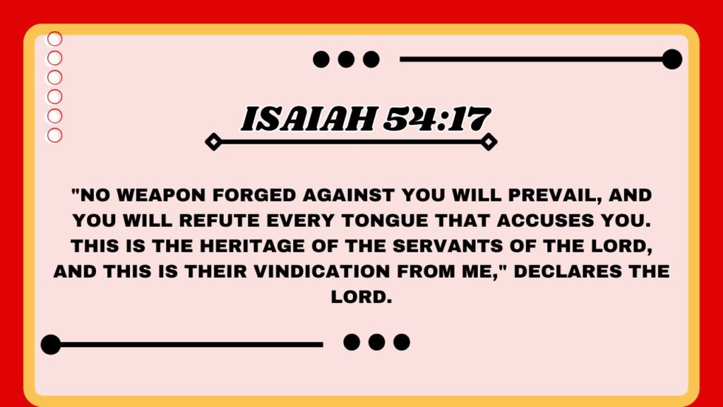 Isaiah 54:17