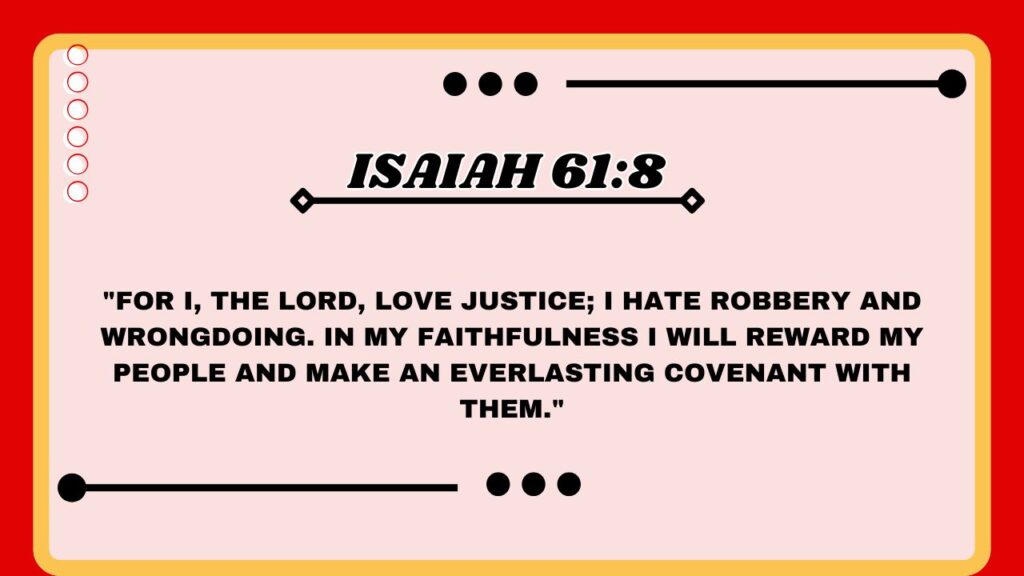 Isaiah 61:8