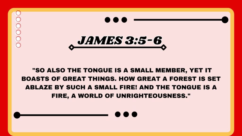 James 3:5-6