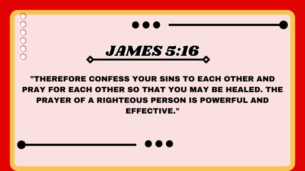  James 5:16