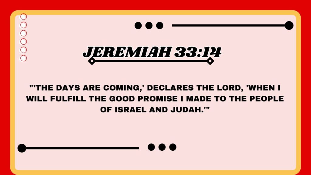 Jeremiah 33:14