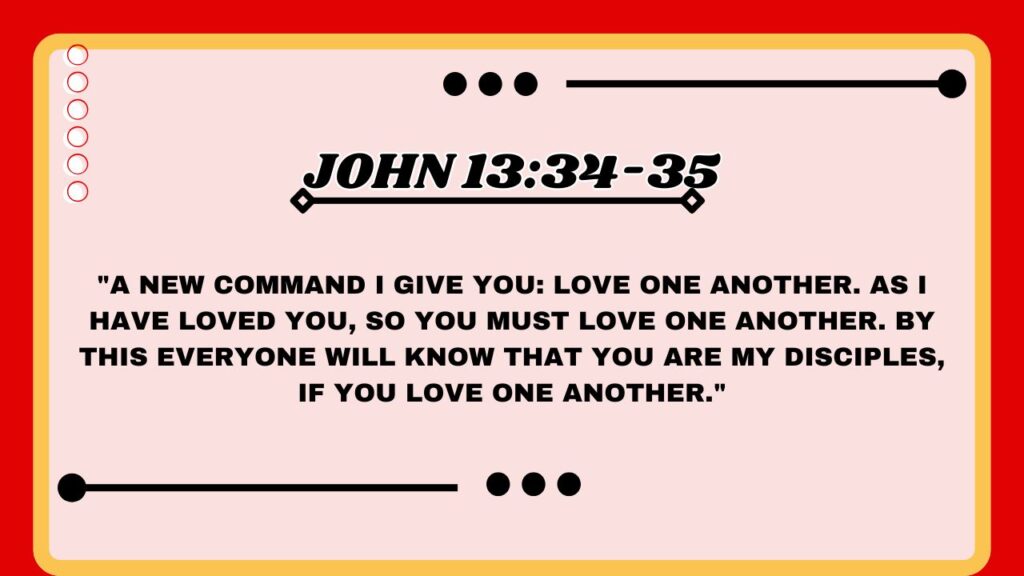 John 13:34-35