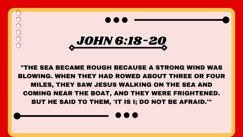 John 6:18-20