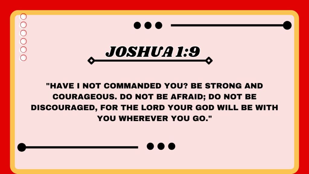 Joshua 1:9